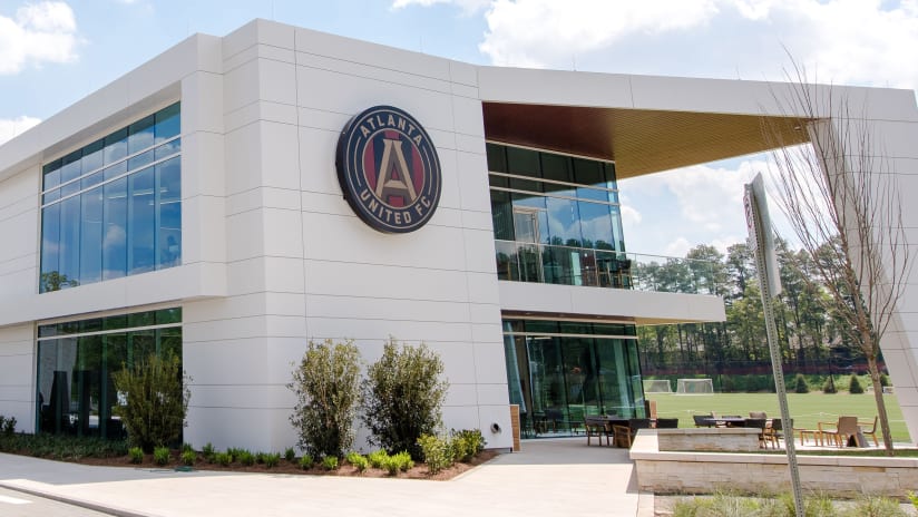 Atlanta United training facility exterior