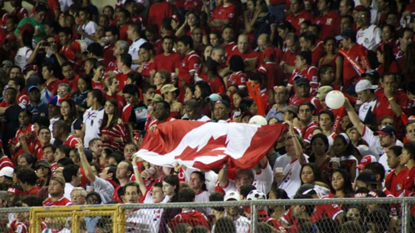 Canada fans travel to Panama