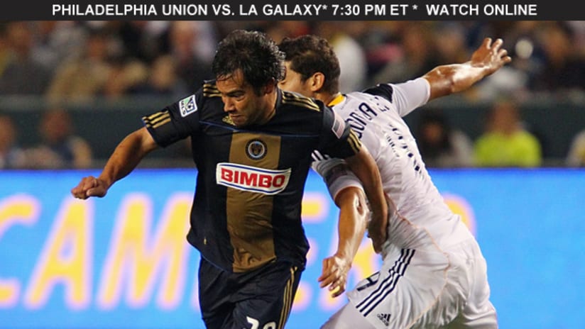 Carlos Ruiz will face his former club on Wednesday when Philadelphia host the LA Galaxy.
