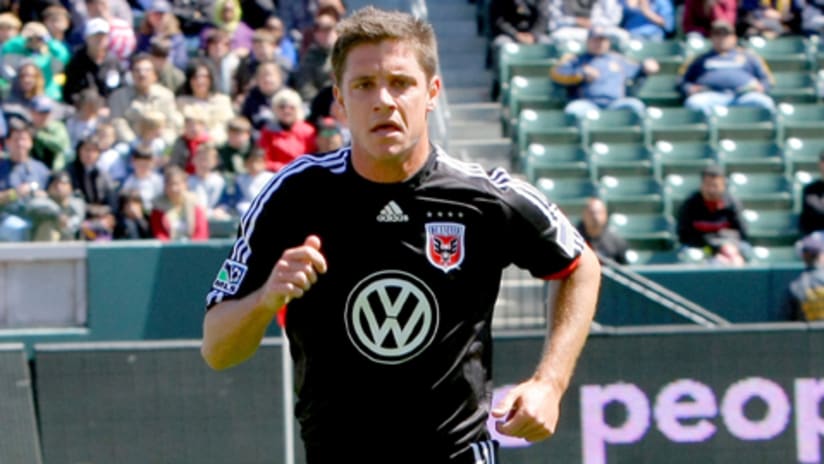 Devon McTavish logged the full 90 minutes for United in the win over the Wizards.