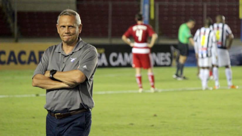Schellas Hyndman reacts to FC Dallas' loss in Panama
