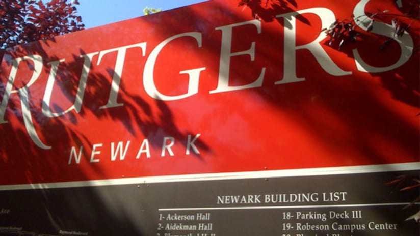 A soccer history course highlights the curriculum at Rutgers-Newark.