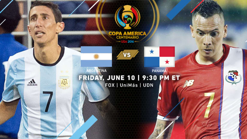 Argentina vs. Panama match image - June 10, 2016
