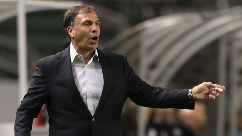Bruce Arena points