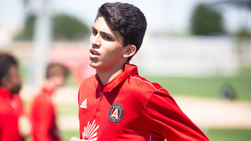 Efrain Morales - Atlanta United - academy player