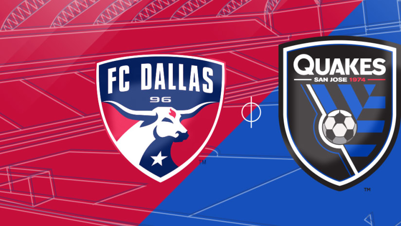 FC Dallas vs. San Jose Earthquakes - Match Preview Image