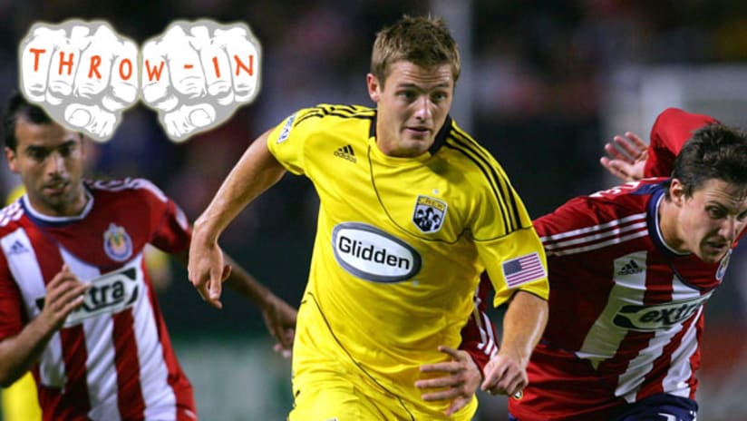 Robbie Rogers is being asked to be a leader for Columbus this season.