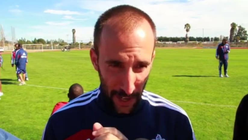 Pete Vagenas is trying to catch on with Chivas USA.