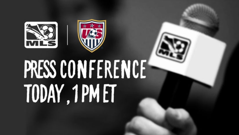 MLS US Soccer press conference