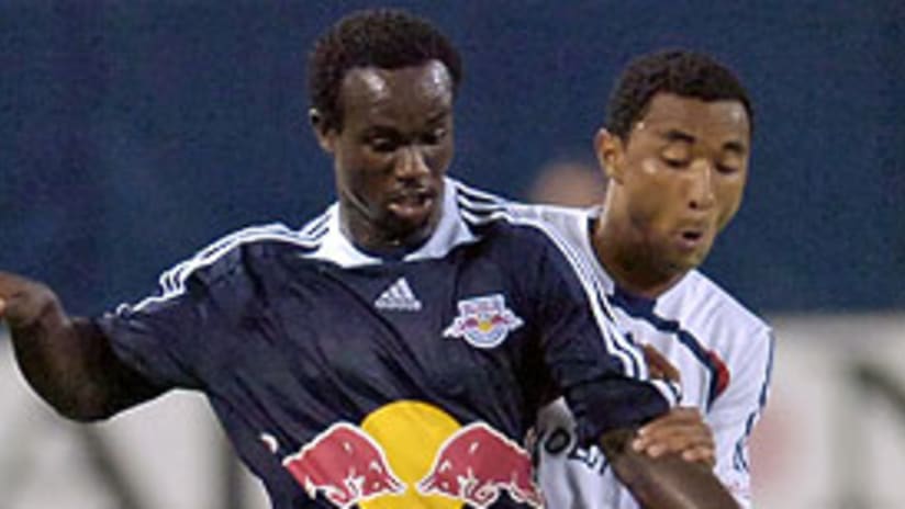 Francis Doe scored two goals in eight appearances as a member of the Red Bulls last season.