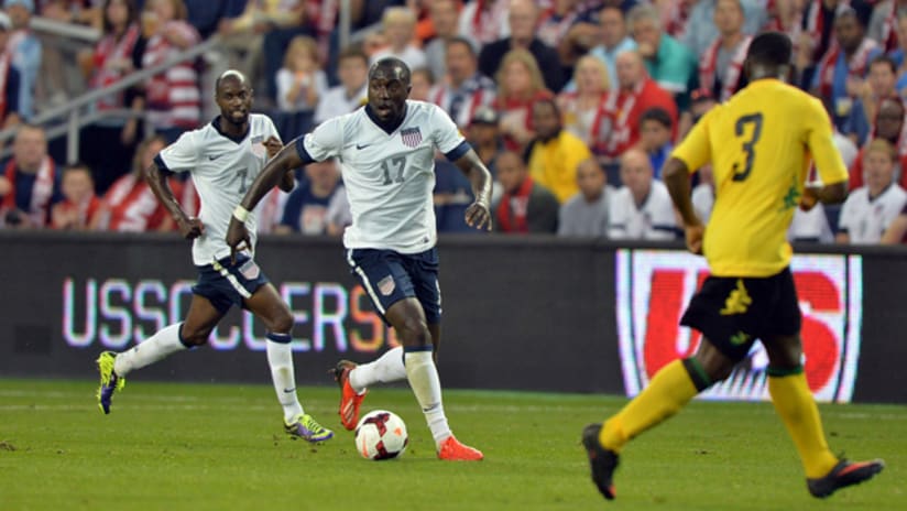 Jozy Altidore and DaMarcus Beasley for the USMNT