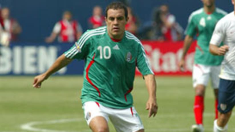 Mexico star Cuauhtemoc Blanco will make his debut for the Fire against Celtic FC.