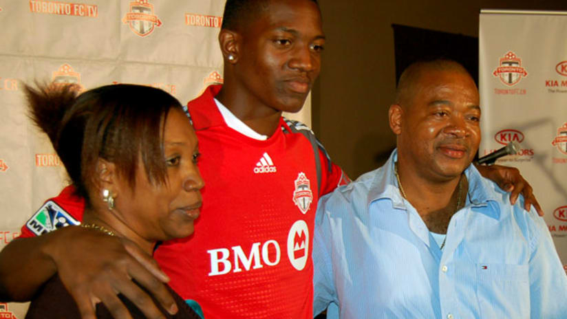 Toronto FC announced Doneil Henry as their first-ever homegrown signing.