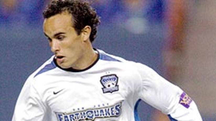 Landon Donovan hopes to guide the Earthquakes into the MLS Cup Playoffs.