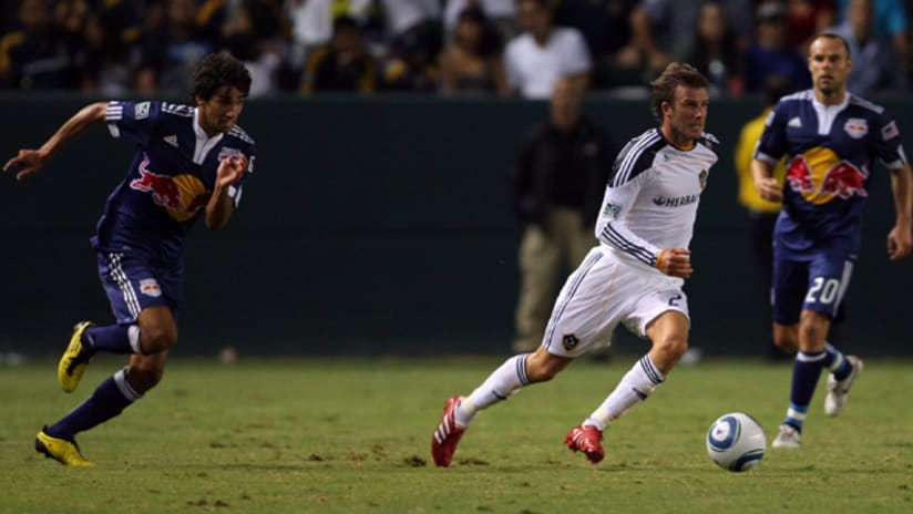 The New York Red Bulls played swarming team defense on Friday and contained the Galaxy