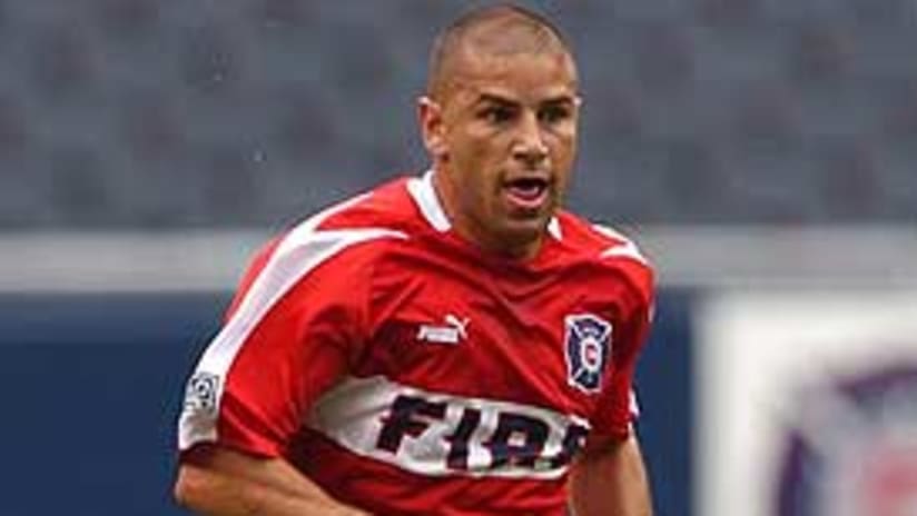 Chris Armas is one of five internationals who return to the Fire side.