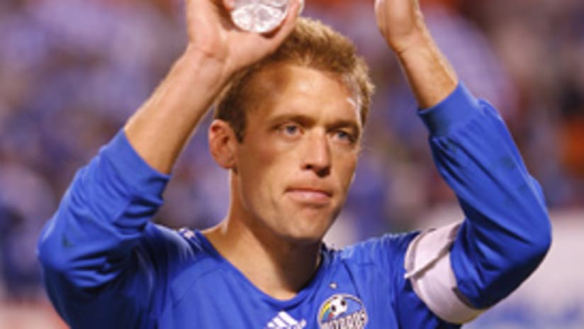 Jimmy Conrad and the Wizards open the 2008 season at home vs. D.C. United on Saturday night.