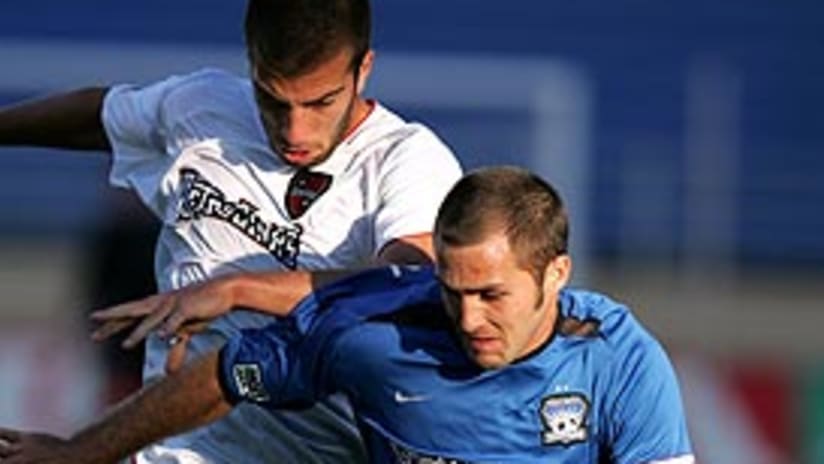 Brian Mullan netted an insurance goal for the Quakes on Saturday.