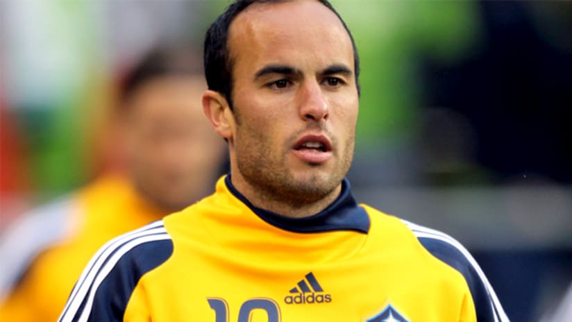 A weary Landon Donovan may appear vs. D.C. United as a sub.