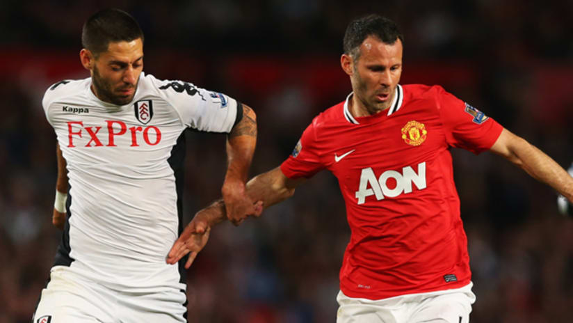 Clint Dempsey and Ryan Giggs
