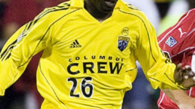 Forward Cornell Glen has scored 10 career goals in 41 MLS games.