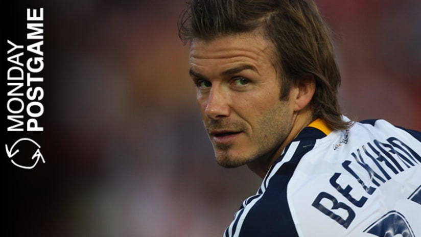 Monday Postgame: Beckham loan rumors churned the mill all week.