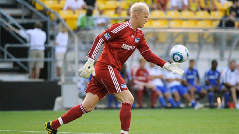 Kansas City's Jimmy Nielsen has earned his fourth NAPA Save of the Week honor.
