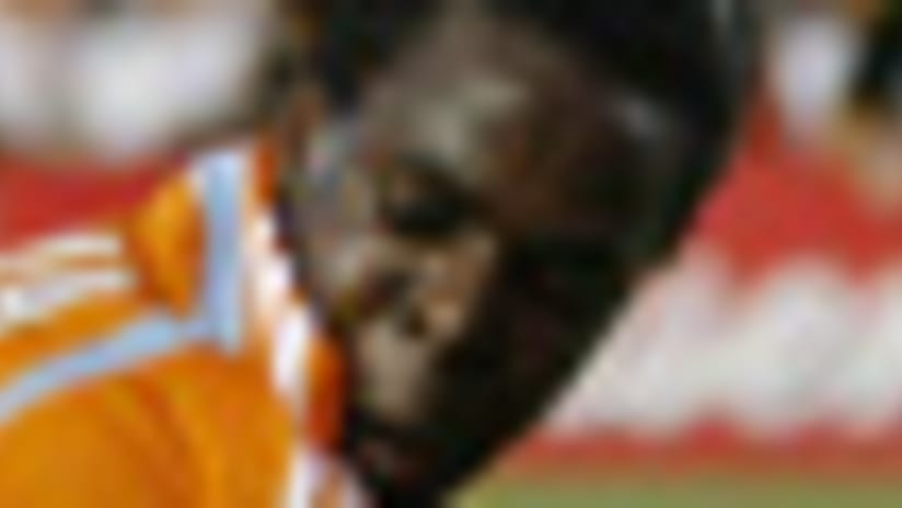 Joseph Ngwenya and the Dynamo tied with Columbus on Saturday night.