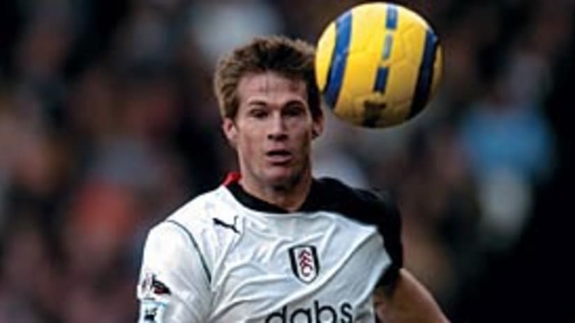 Brian McBride triunfa con el Fulham e inicio su carrera como futbolista con el Columbus Crew.