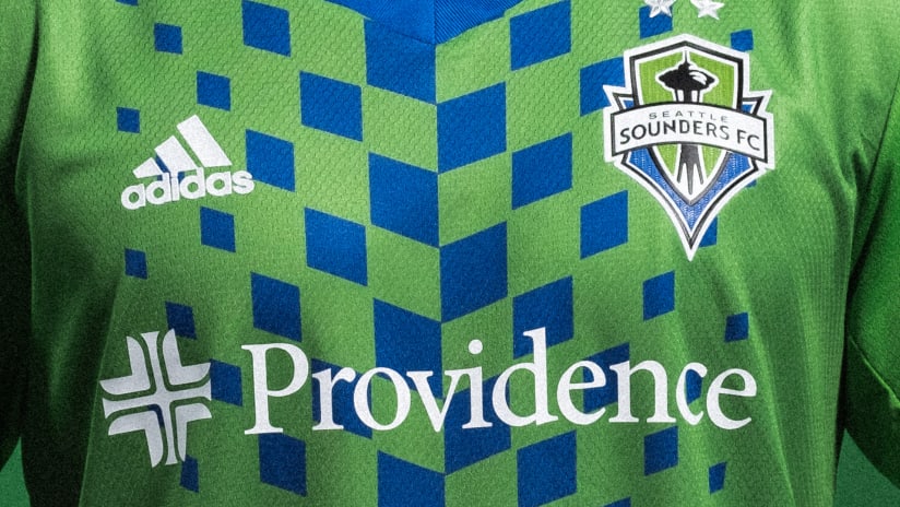 Sounders jersey front
