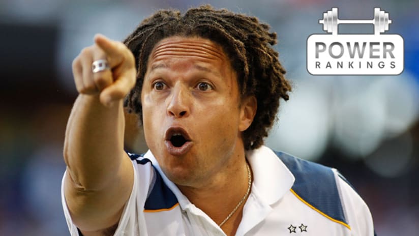 Assistant coach Cobi Jones and the Galaxy are back on top of the Power Rankings.