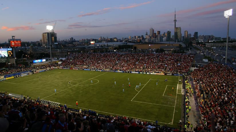 BMO Field took center stage during the 2008 MLS All-Star Game.