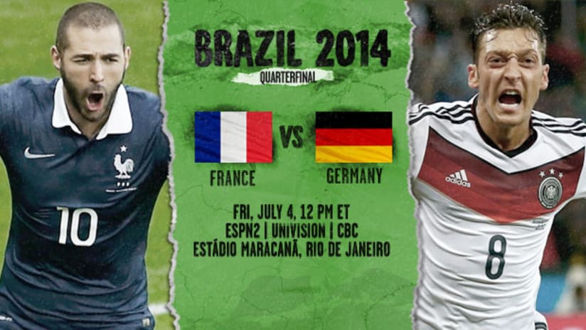 France vs. Germany, World Cup Preview