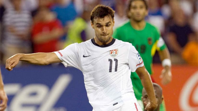 Chris Wondolowski during the 2011 Gold Cup