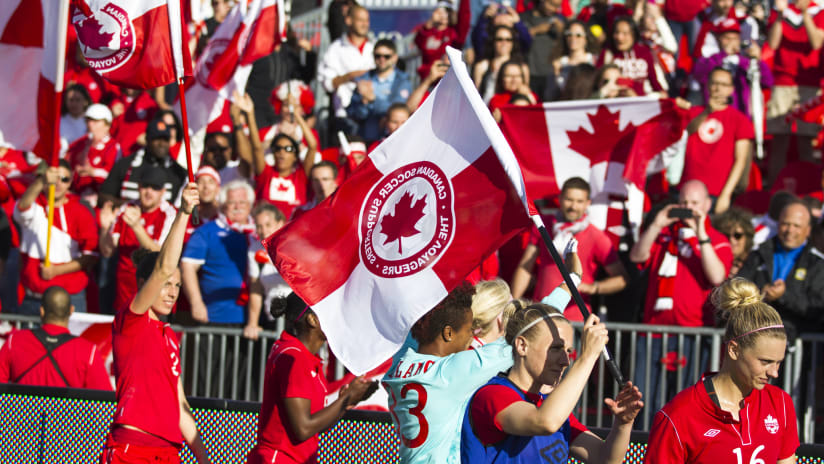 Voyageurs Canada national team supporters 2