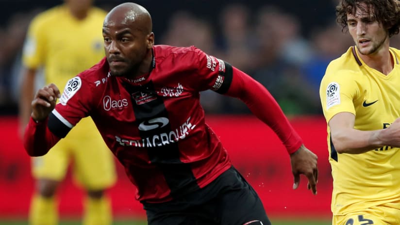 Jimmy Briand - in action for EA Guingamp
