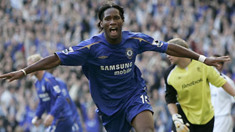 Didier Drogba is one of Chelsea's top guns.