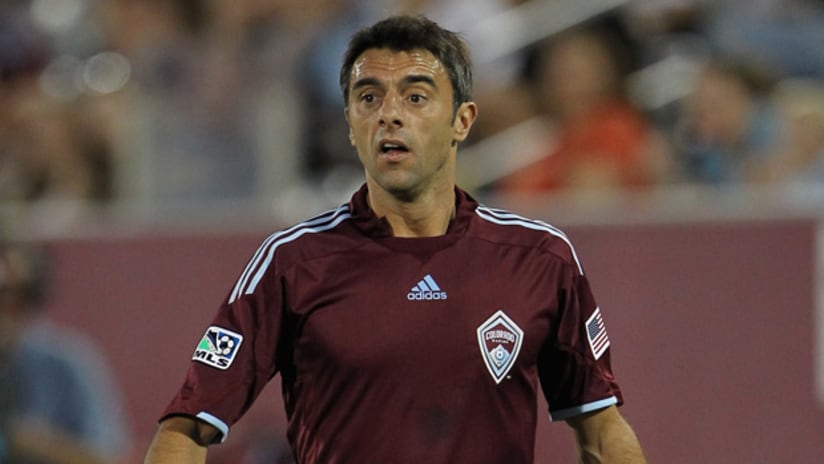 Claudio Lopez saw some rare time in the Rapids' decisive win over Philadelphia on Wednesday.