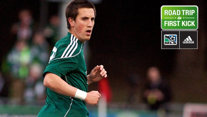Ryan Pore is hopeful he can be a leader for the expansion Portland Timbers in 2011.