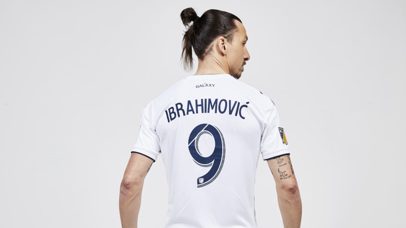 Zlatan Ibrahimovic - LA Galaxy - Back of jersey - Portrait
