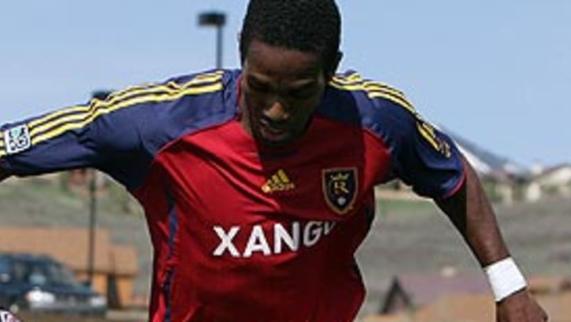 Atiba Harris and Real Salt Lake are looking to rebound with a win against L.A.