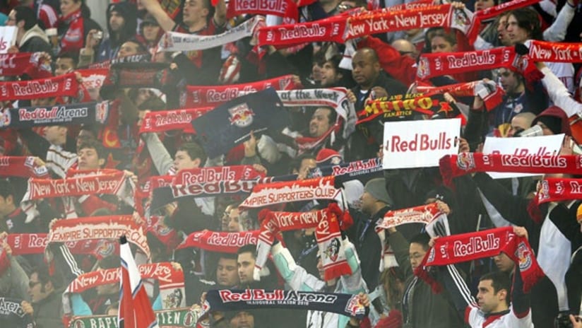 New York Red Bulls supporters