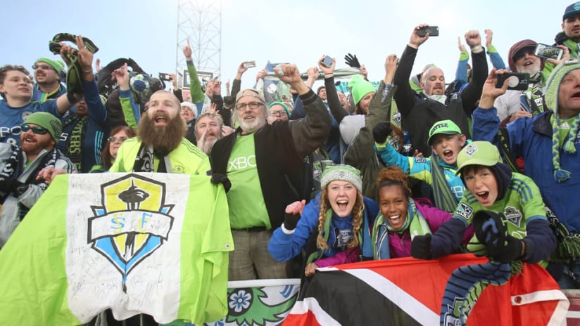 Seattle Sounders Supporters - Celebrate 2016 Western Conference Championship