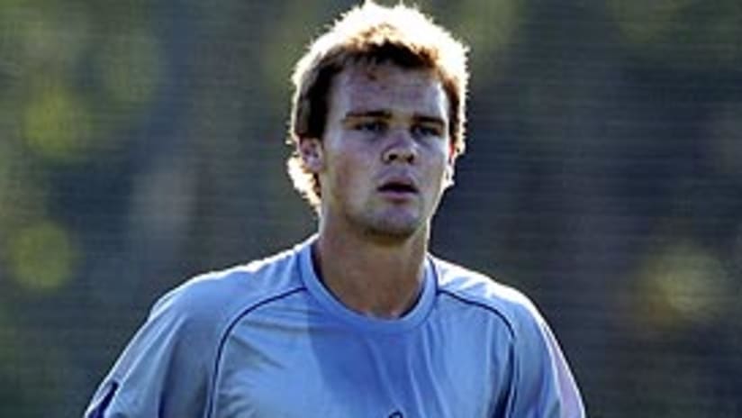 Columbus Crew defender Chad Marshall participated in the 2004 adidas MLS Player Combine.