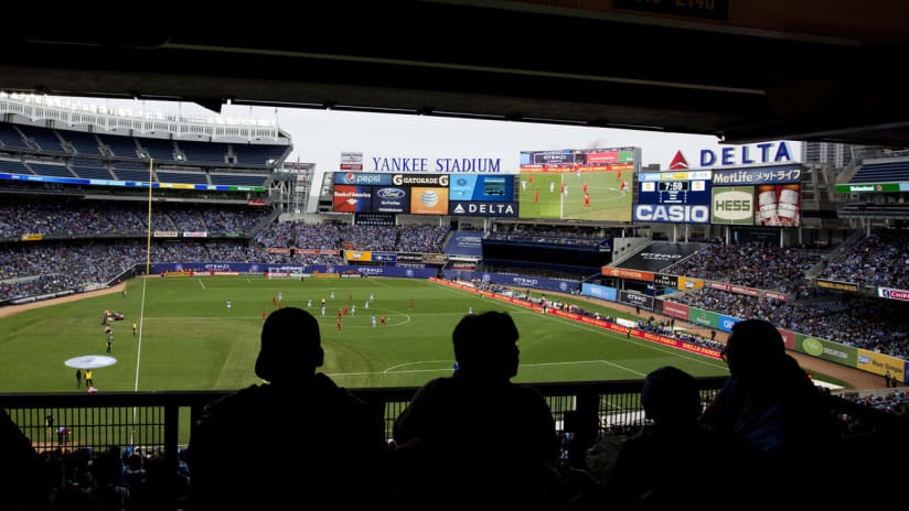 View at Yankee Stadium for NYCFC vs. Toronto FC