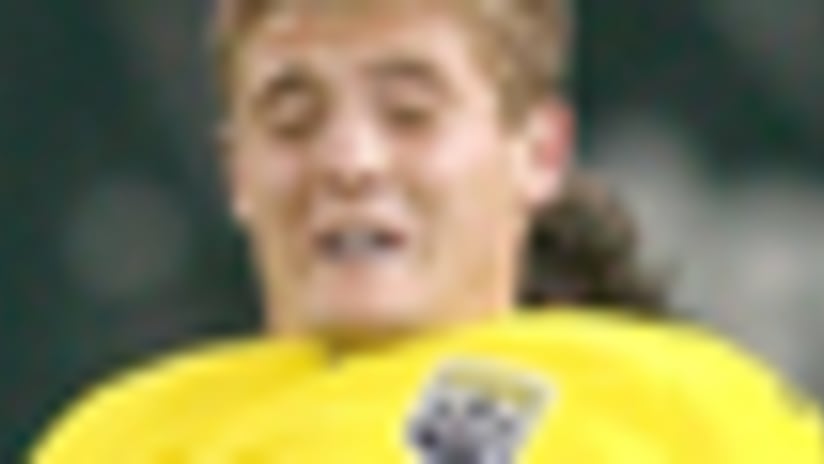 Robbie Rogers has been explosive on the offensive end of the field for the Crew early in '08.