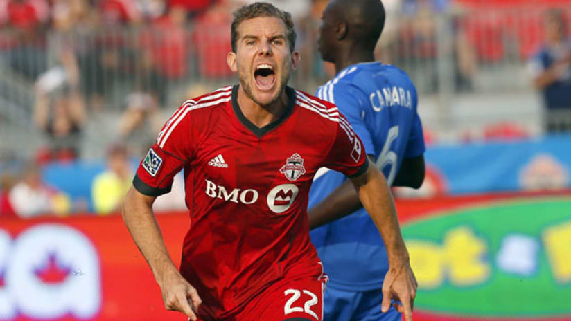 Jeremy Brockie answers for Toronto FC vs Montreal
