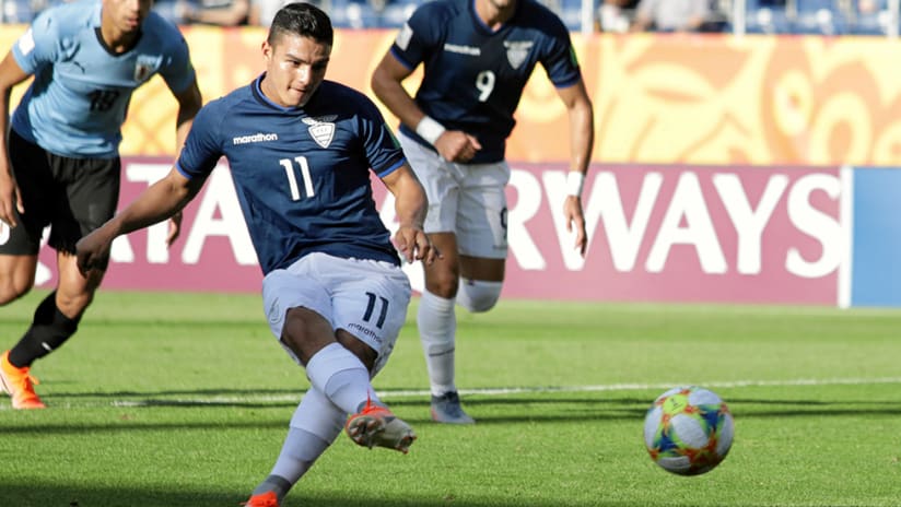 Alexander Alvarado - Ecuador U-20s - penalty kick