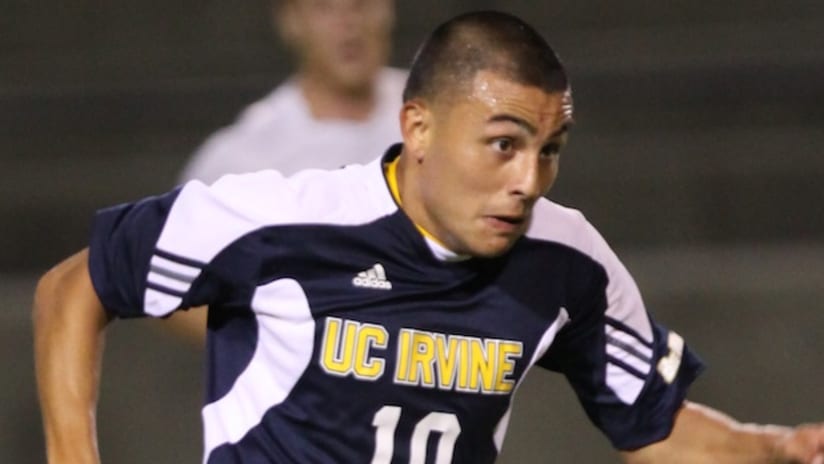 uc irvine head coach says miguel ibarra is an MLS level prospect