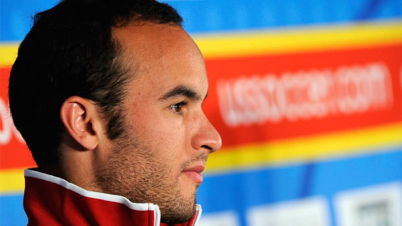 Landon Donovan says there's a large comfort for the US team in South Africa after last year's Confederations Cup.